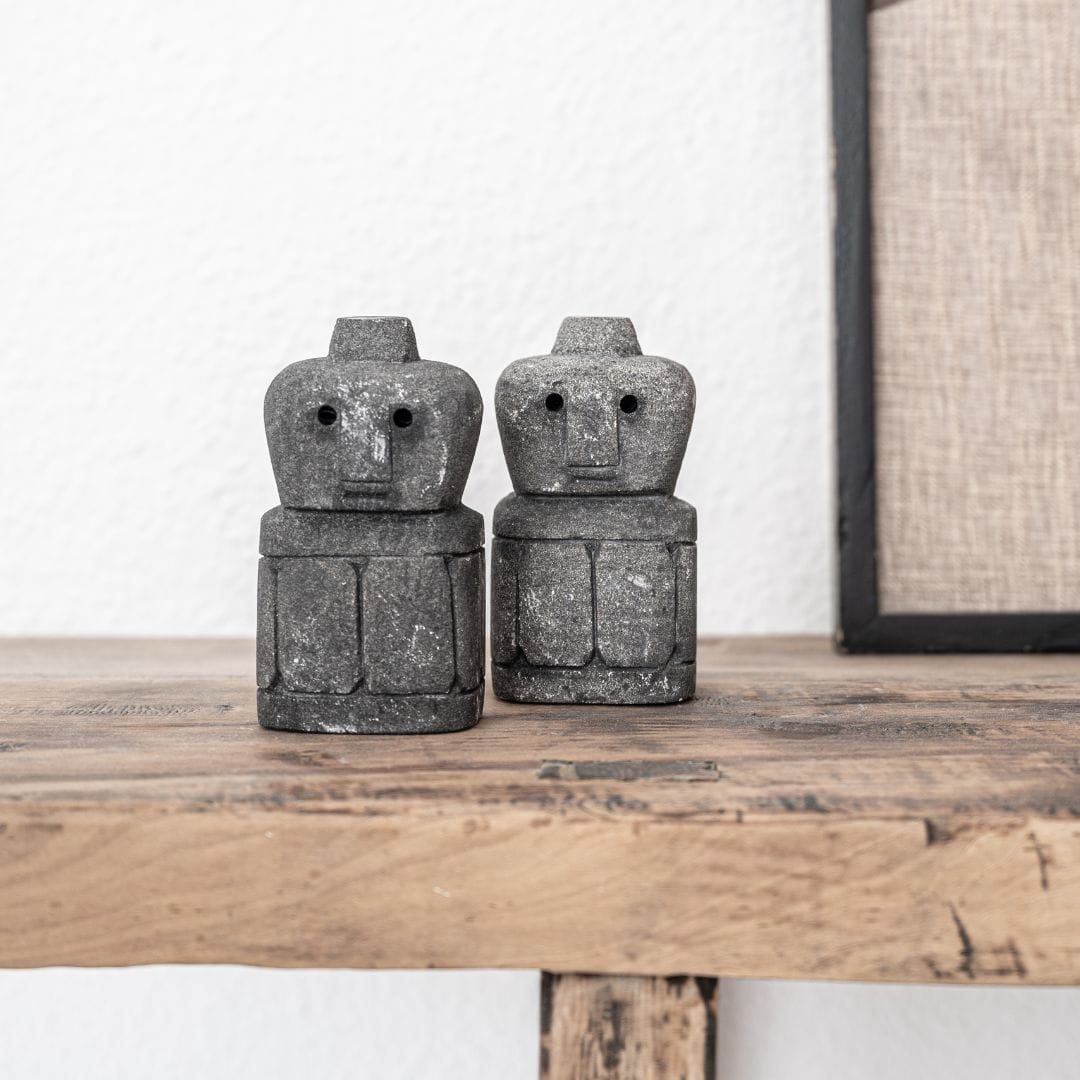 Sumba Statue | Stonewashed Black - Image 2