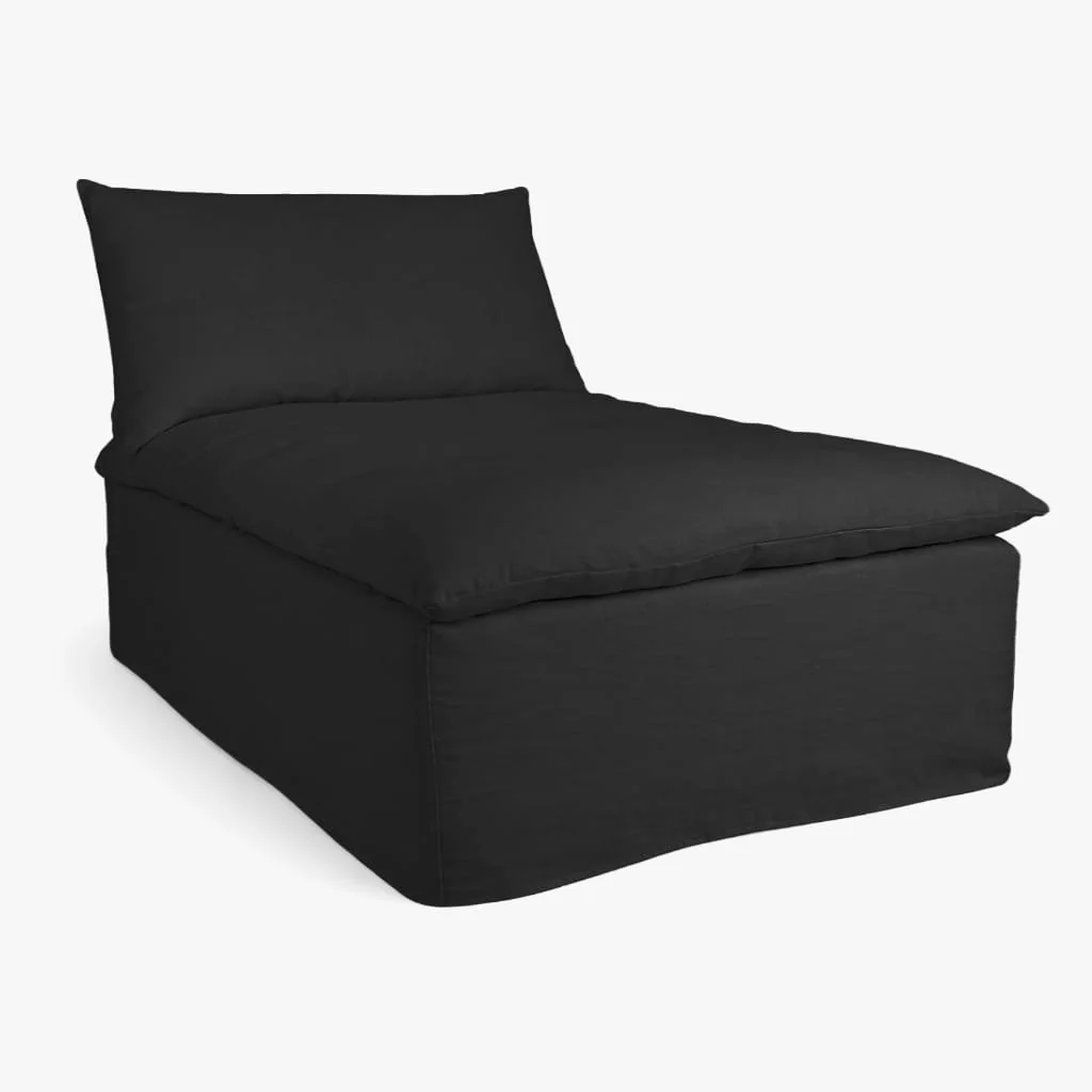 Tarifa Linen Chaise Longue Sofa | 105x160x80cm - Image 14