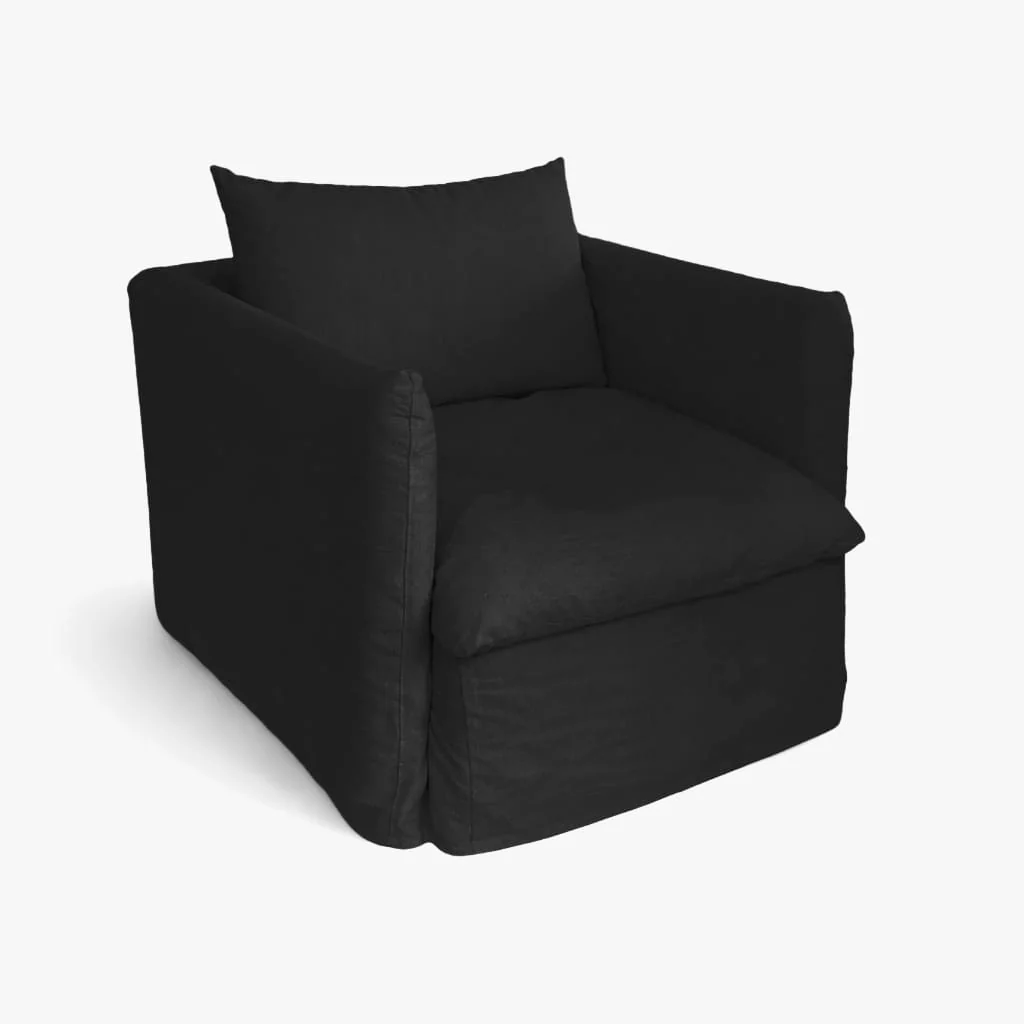 Tarifa Linen Single Sofa - Image 13
