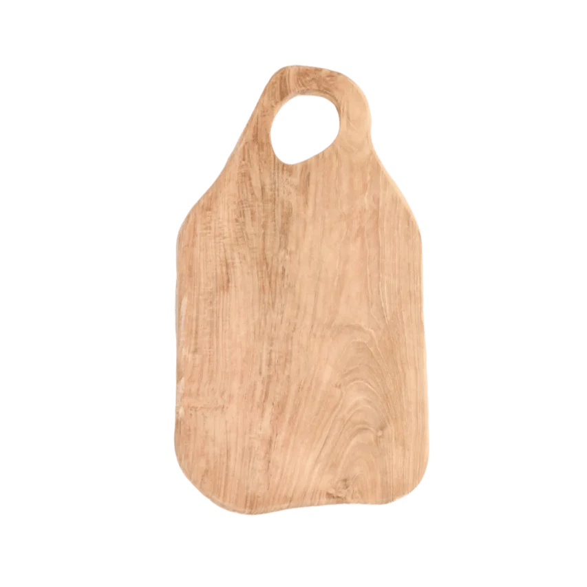 Teak Cutting Board | Abstract | 30cm