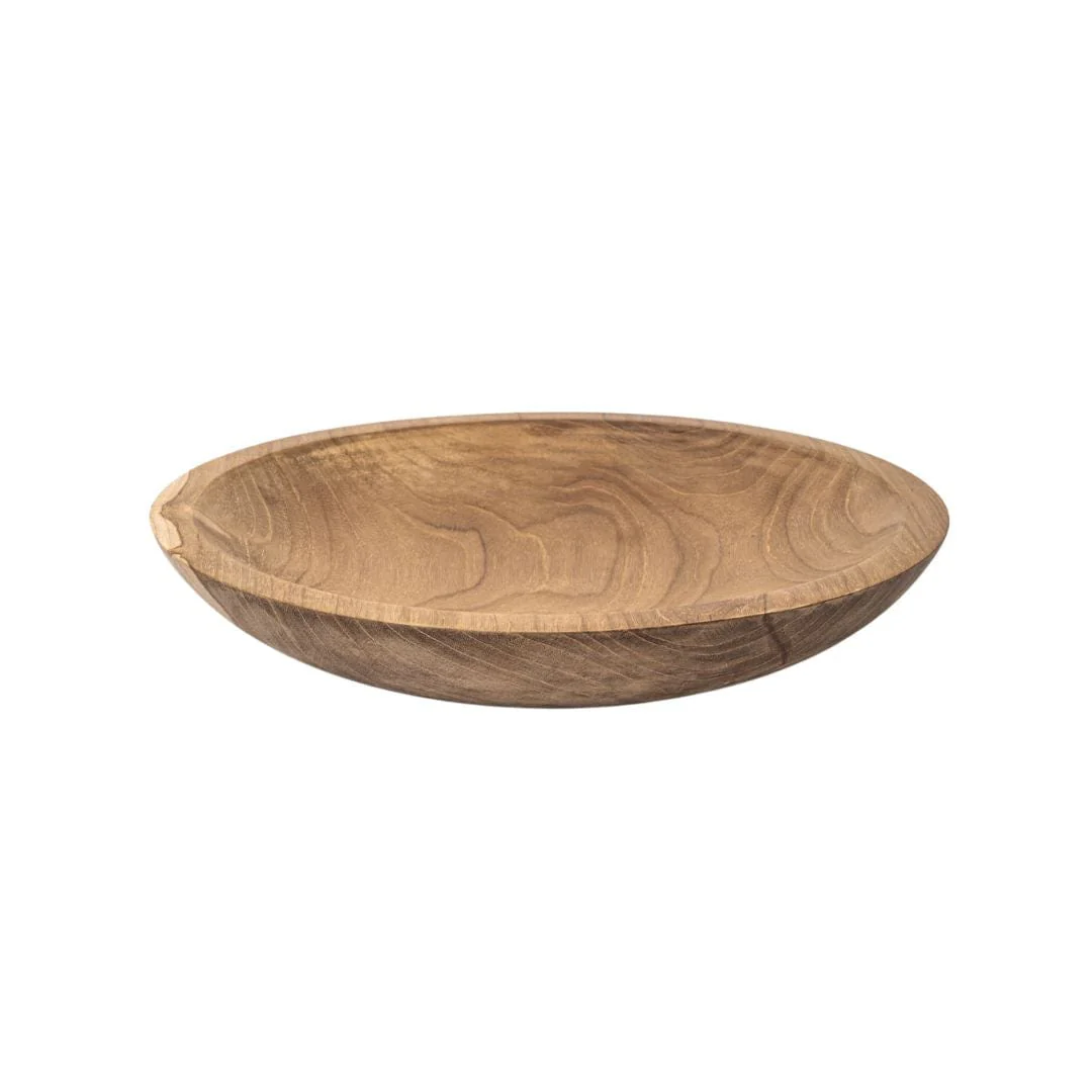 Teak Serving Bowl | 40x6cm - Image 5