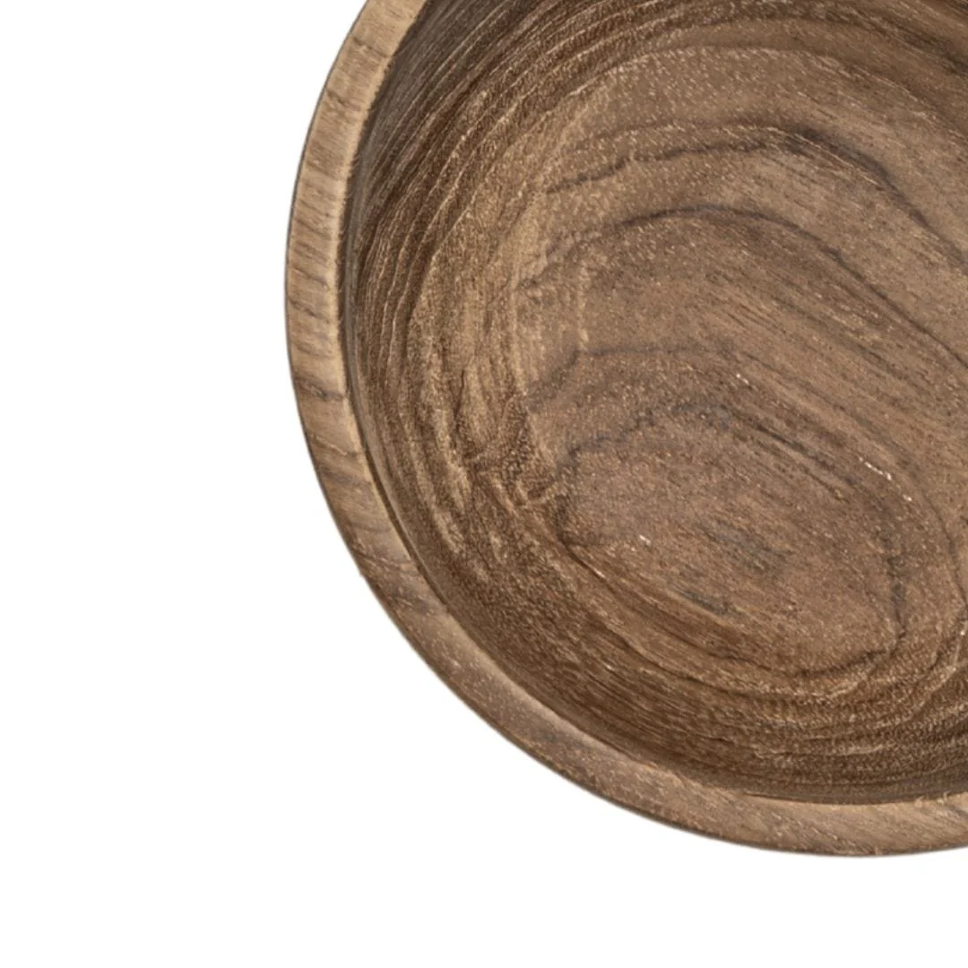 Teak Wooden Bowl | 15cm - Image 7