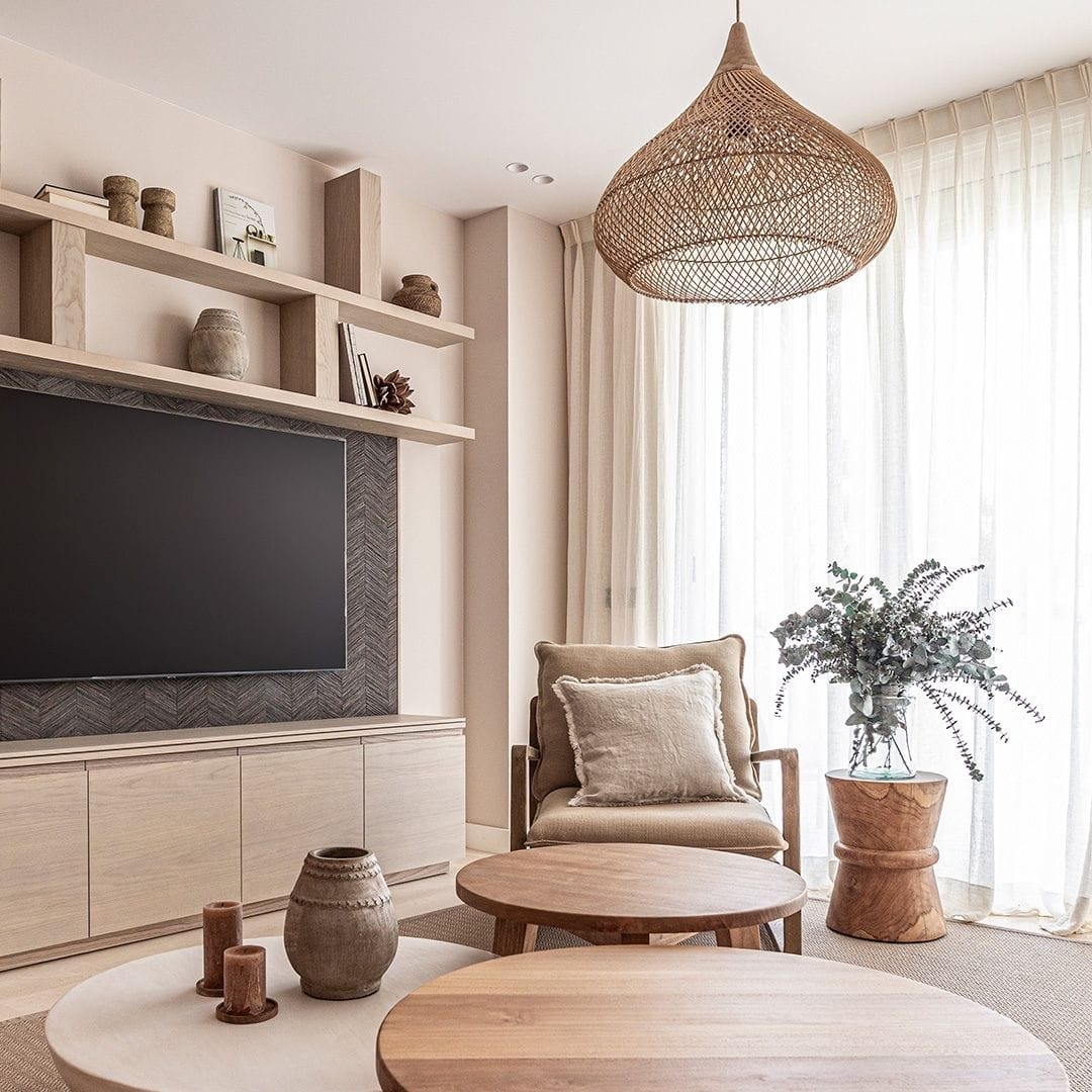 Mallorca Ceiling Lamp | Natural | 60cm - Image 6