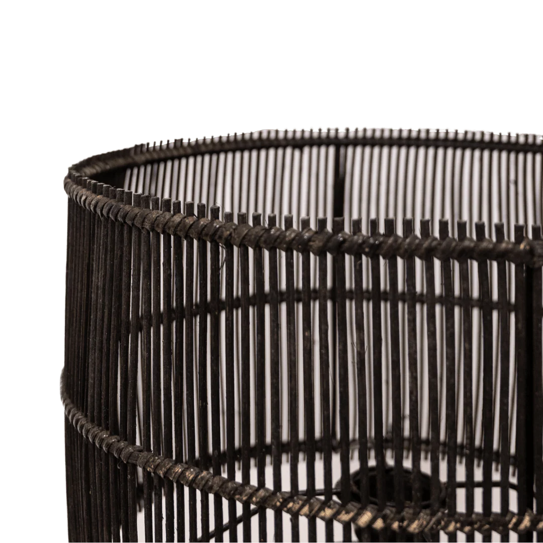 Timber Table Lamp | Black - Image 3