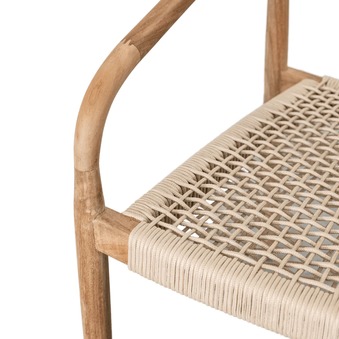 Ventura Outdoor Dining Chair | Sand - Image 8
