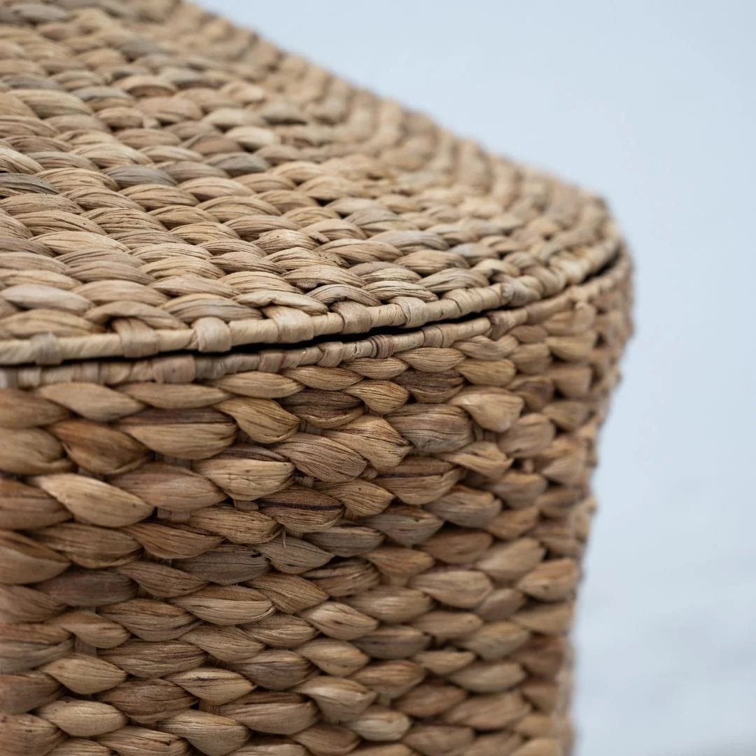 Water Hyacinth Basket | 40x40cm - Image 4