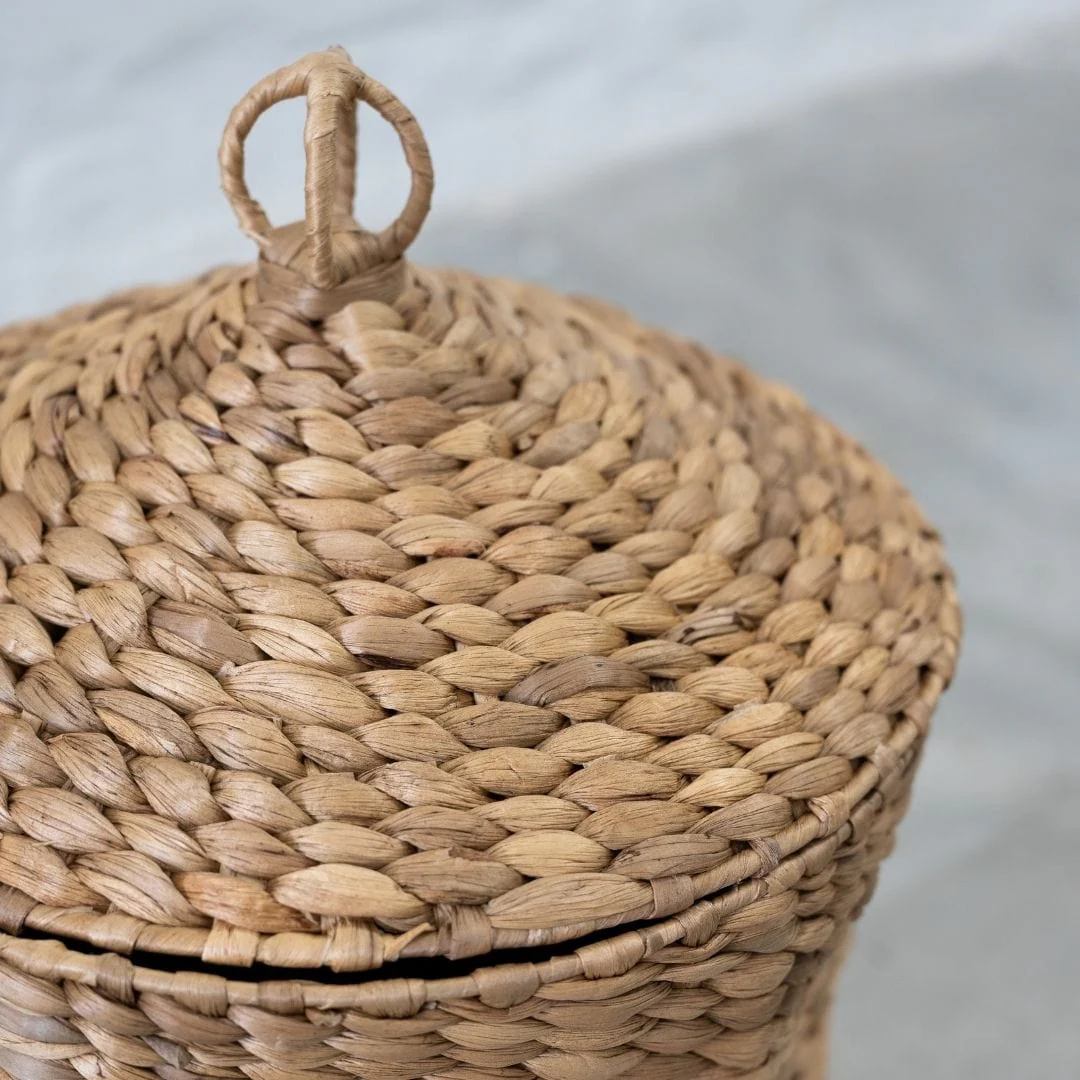 Water Hyacinth Basket | 40x40cm - Image 5