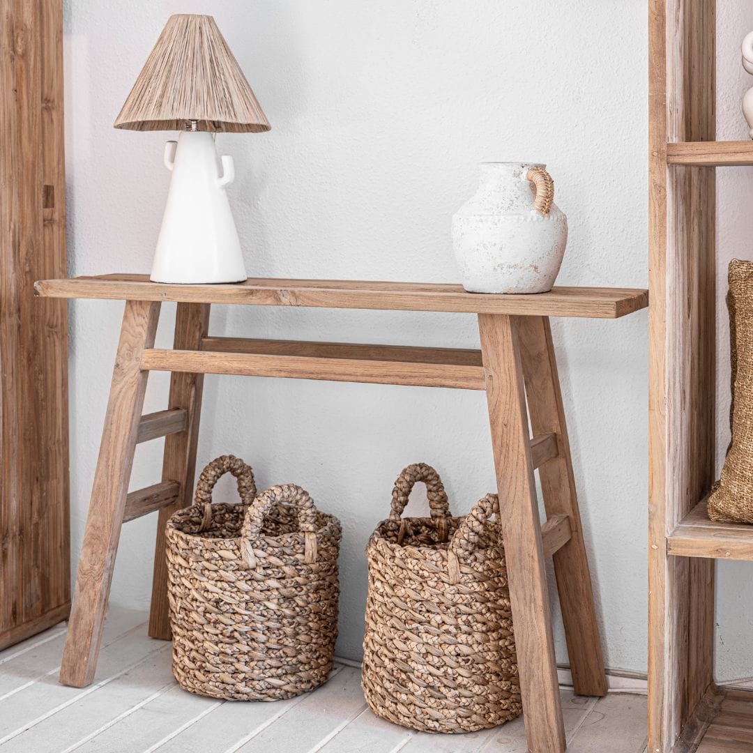 Water Hyacinth Basket | 35x30cm - Image 3