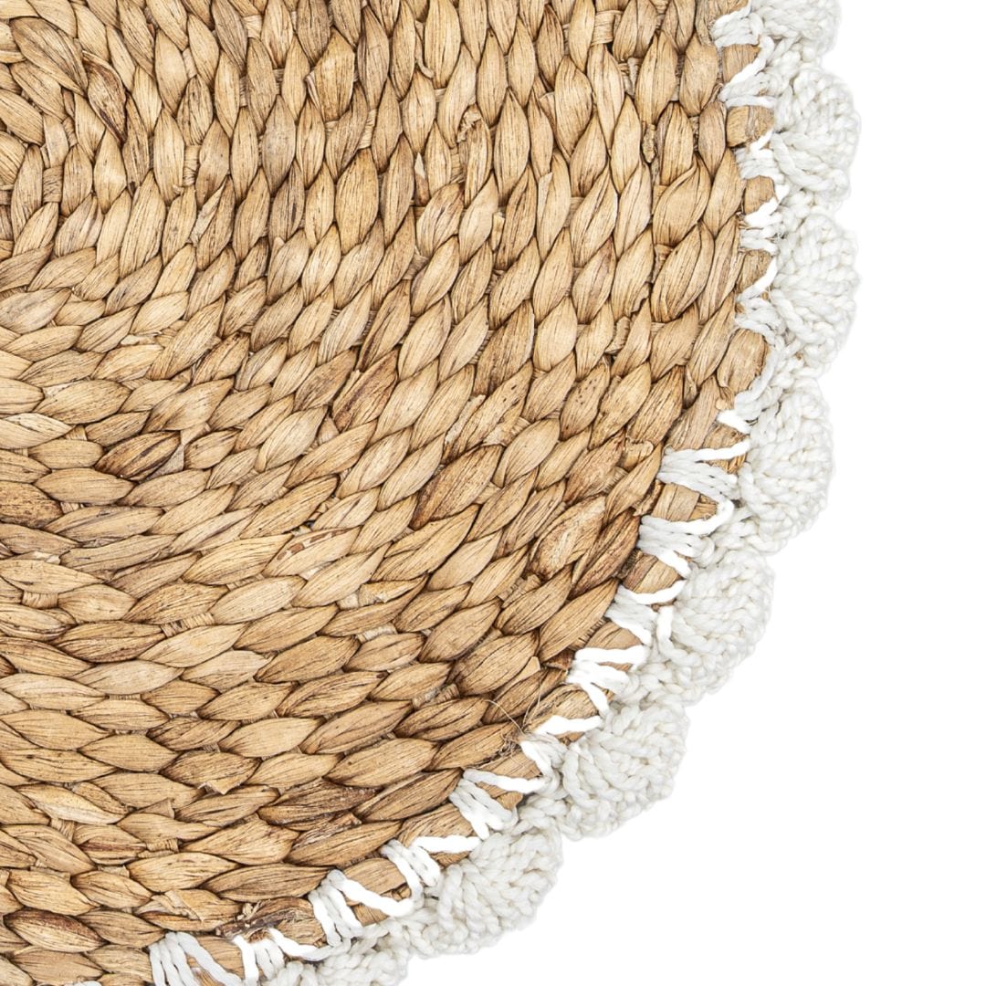 Zyanya Table Mat | Rattan & Crochet - Image 3